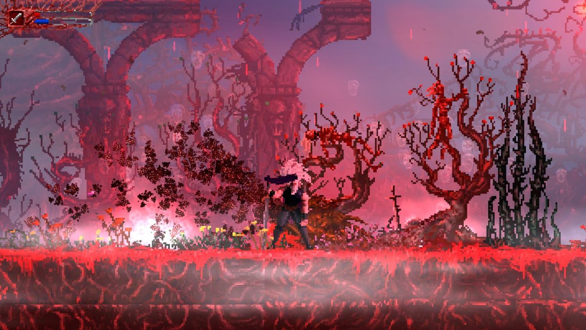 Slain: Back From Hell back cover for Playstation Vita